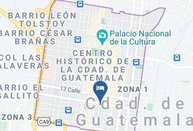 Guatemala - Hotel Ajau Colonial Maps