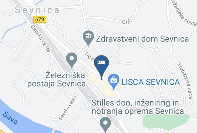 Sevnica - Hotel Ajdovec Maps