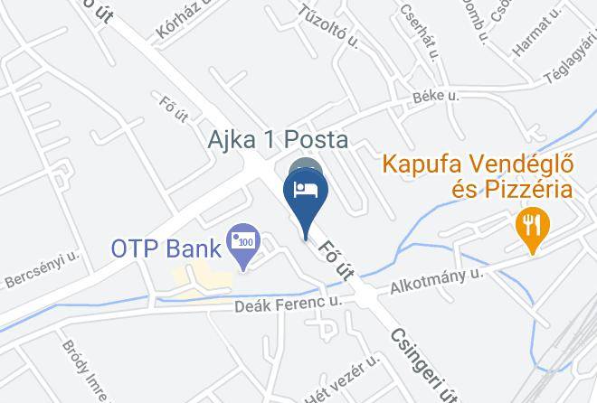 Hotel Ajka Map