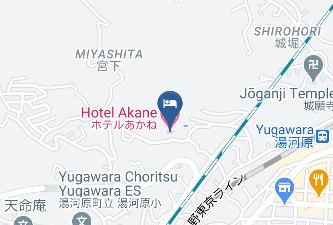 Yugawara Townashigarashimo District - Hotel Akane Maps