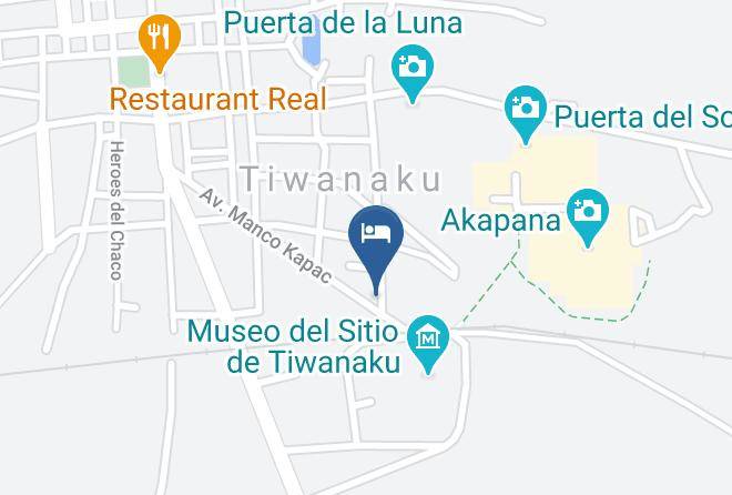 Ingavi - Hotel Akapana Maps