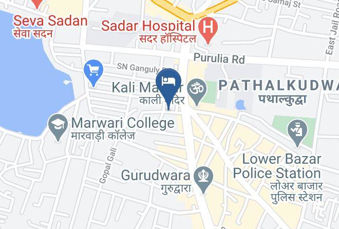 Ranchi - Hotel Akashdeep Maps