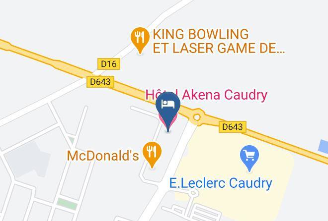 Nord - Hotel Akena Caudry Maps