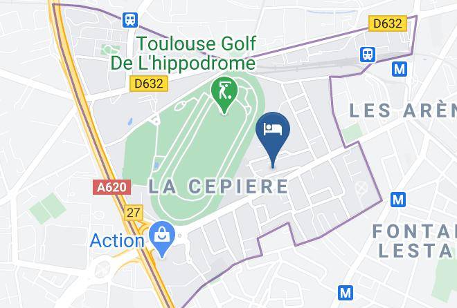 Haute Garonne - Hotel Akena Toulouse Maps