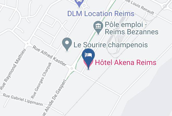 Marne - Hotel Akena Reims Maps