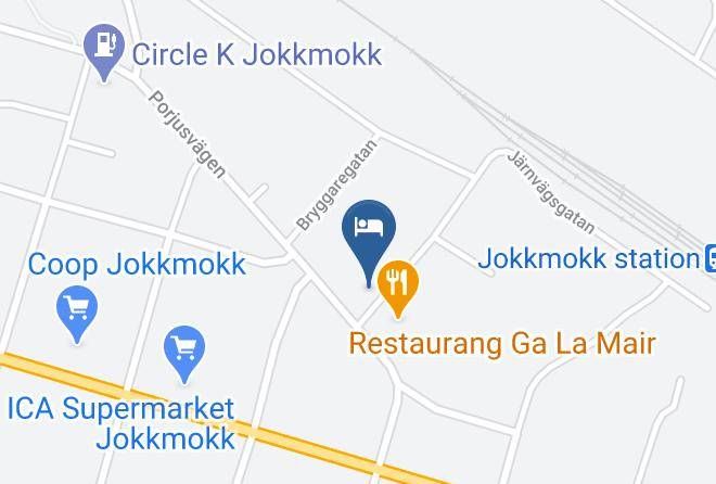 Jokkmokk Municipality - Hotel Akerlund Maps