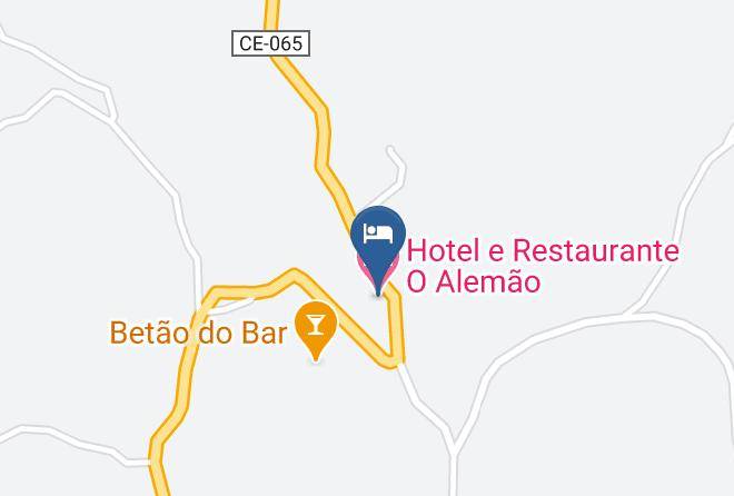 Mulungu - Hotel E Restaurante O Alemao Maps