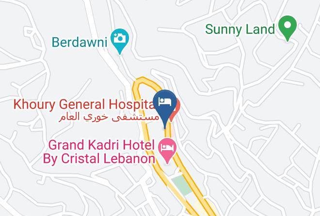 Zahle - Hotel Akl Maps