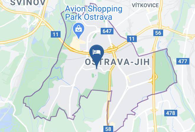 Ostrava - Hotel Akord Maps