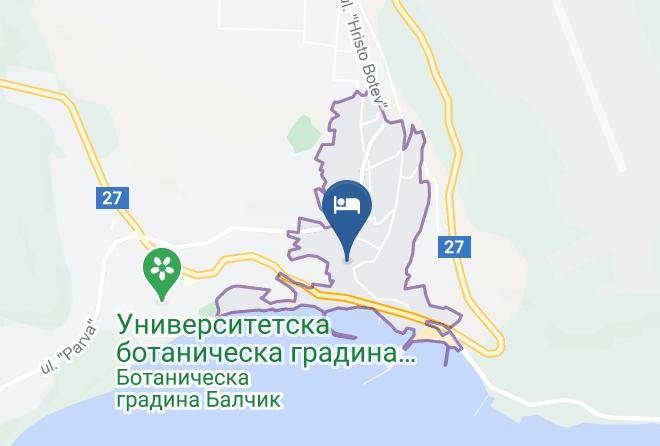 Balchik - Hotel Akroza Maps