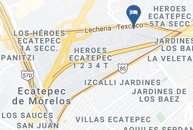 Ecatepec De Morelos - Hotel Akua Maps