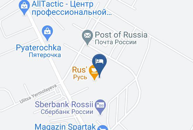 Naro Fominsky District - Hotel Akvareli Rus Maps