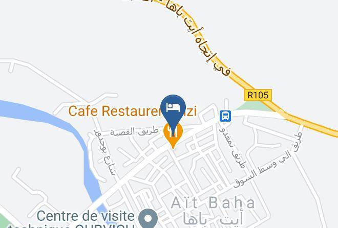 Souss Massa Draa - Hotel Al Adarissa Maps