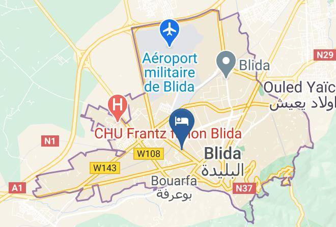 Blida - Hotel Al Ansar Maps