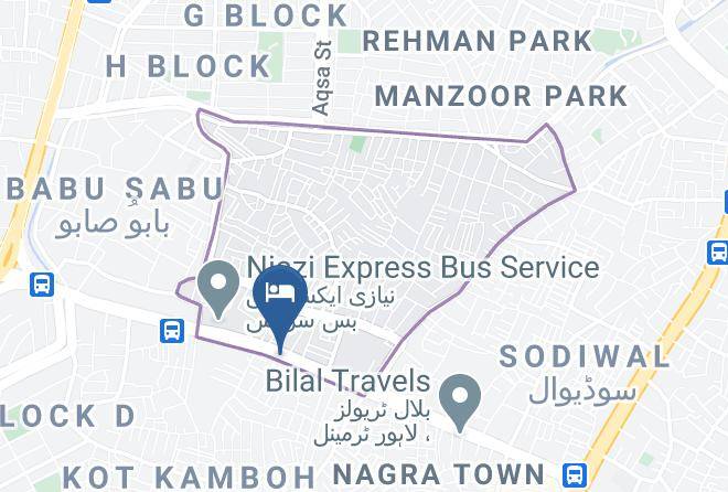 Islamabad - Hotel Al Awan Maps