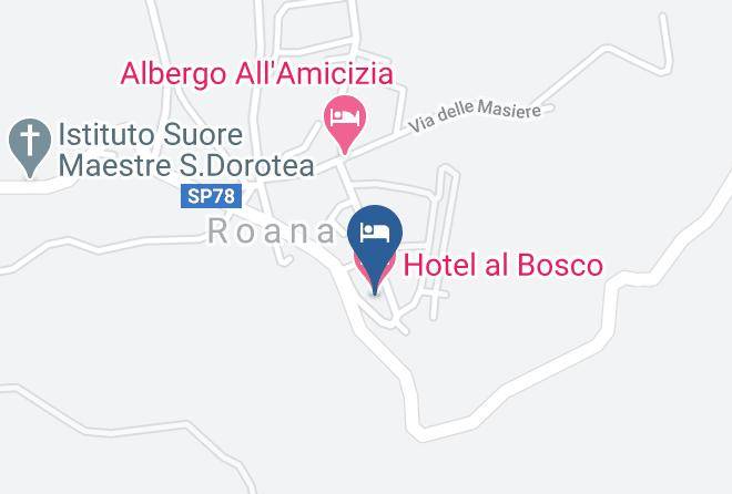 Vicenza - Hotel Al Bosco Maps
