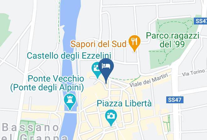 Vicenza - Hotel Al Castello Maps