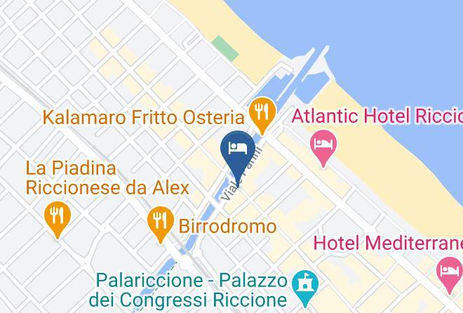 Rimini - Hotel Al Cavallino Bianco Maps