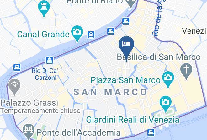 Venice - Hotel Al Codega Maps
