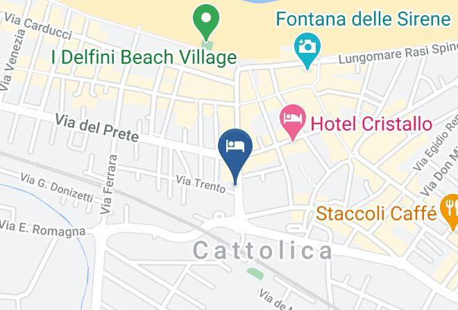 Rimini - Hotel Al Dollaro Maps