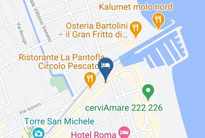 Ravenna - Hotel Al Faro Maps