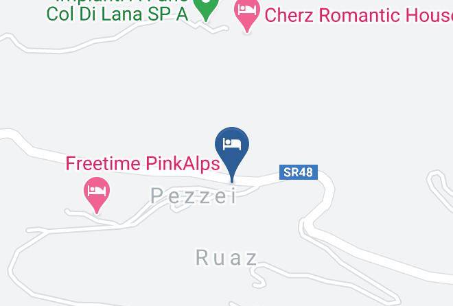 Belluno - Hotel Al Forte Maps
