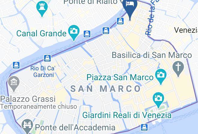 Venice - Hotel Al Graspo De Ua Maps