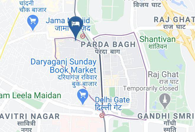 New Delhi - Hotel Al Haram Maps