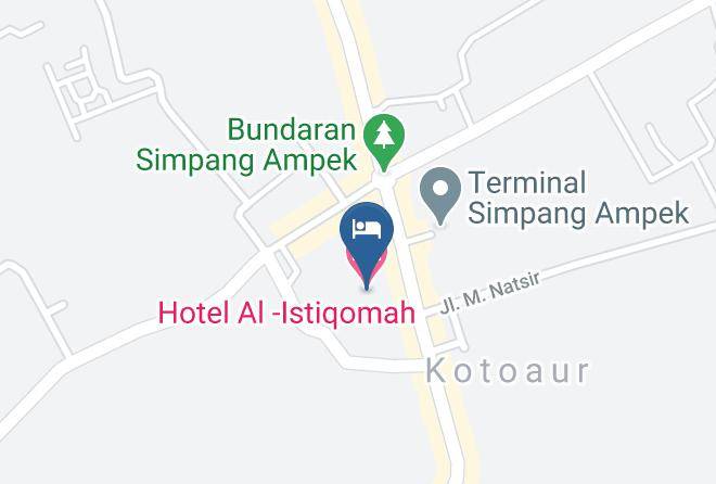 Pasaman Regency - Hotel Al Istiqomah Maps