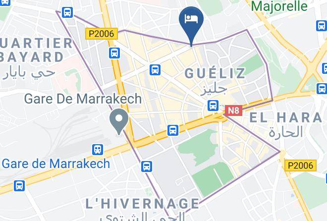 Marrakesh - Al Kabir Hotel Maps