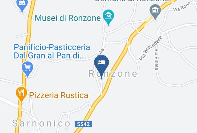Trento - Hotel Al Larice Di Daz Franco & C Snc Maps