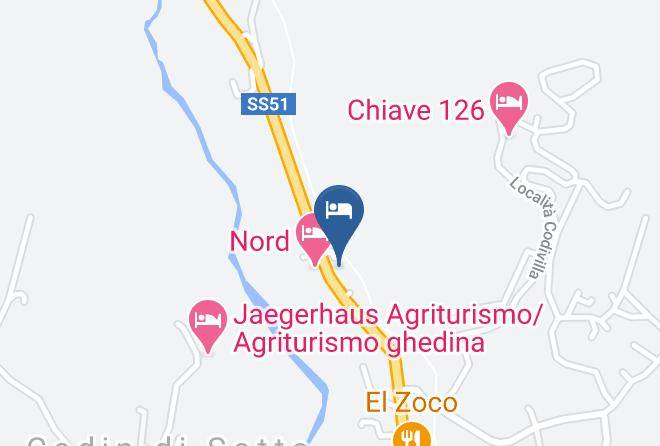 Belluno - Hotel Al Larin Maps
