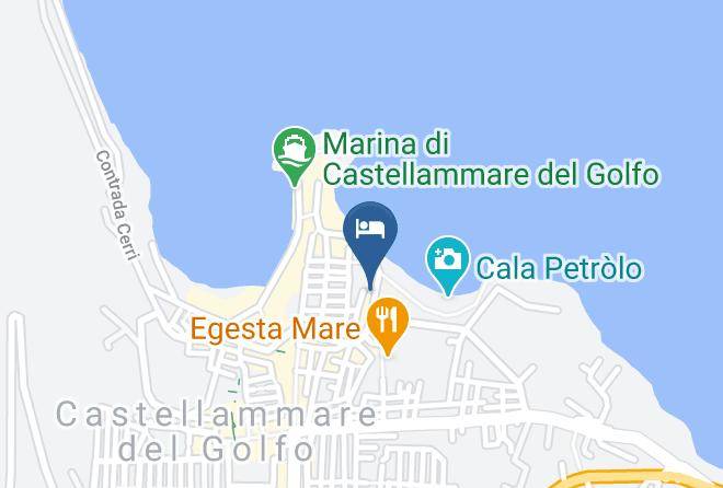 Trapani - Hotel Al Madarig Maps