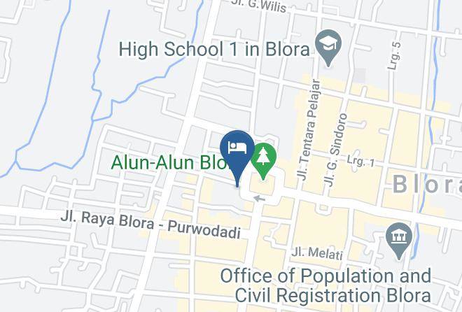 Blora Regency - Hotel Al Madina Maps