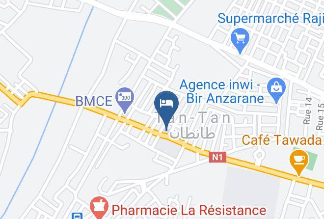 Guelmim Es Semara - Hotel Al Madina Maps
