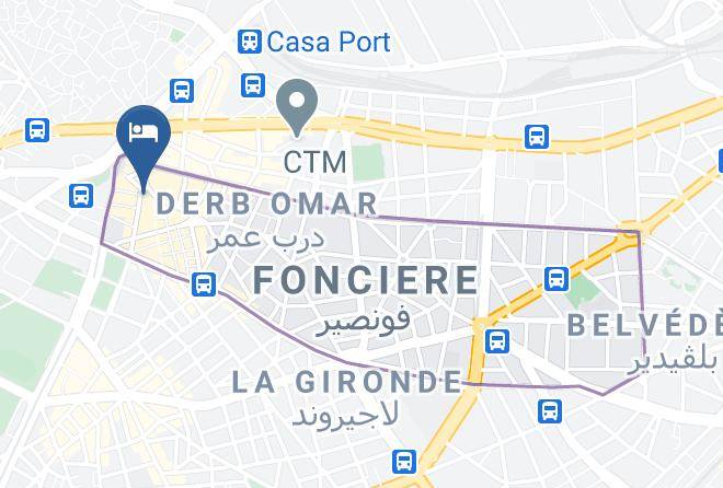 Casablanca - Hotel Al Mamoun Maps