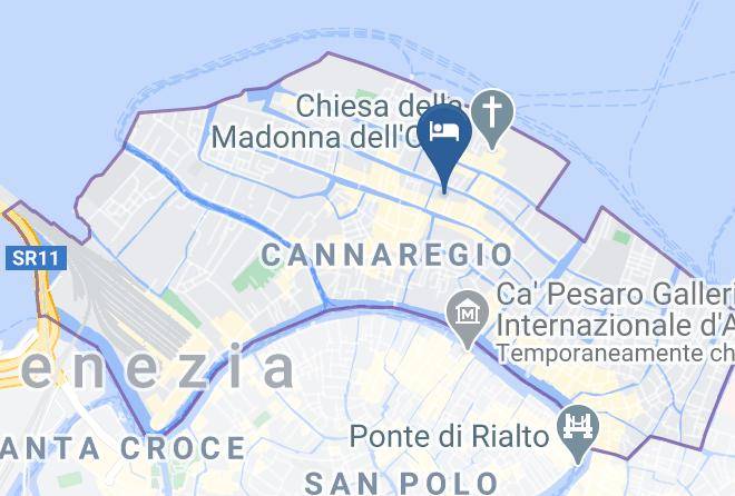 Venice - Hotel Al Mascaron Ridente Maps