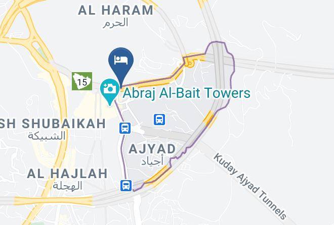 Mecca - Hotel Al Massa Maps