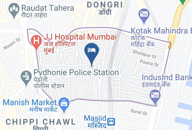 Mumbai - Hotel Al Mehraj Maps