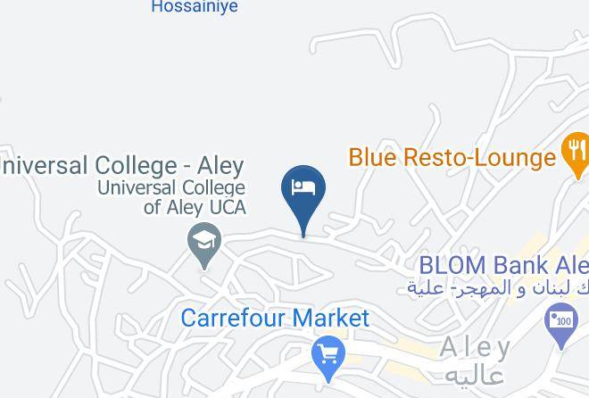 Aaley - Hotel Al Mughtaribine Maps