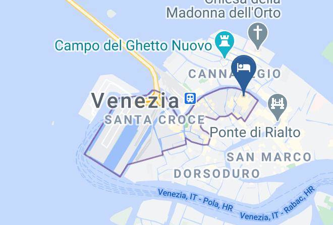 Hotel Al Ponte Mocenigo Map