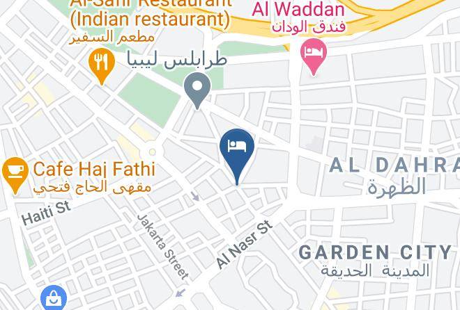Tripoli - Hotel Al Safwa Maps