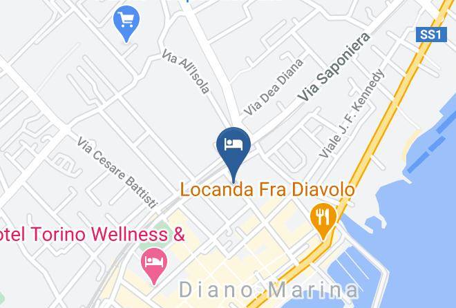 Imperia - Hotel Al Sogno Maps