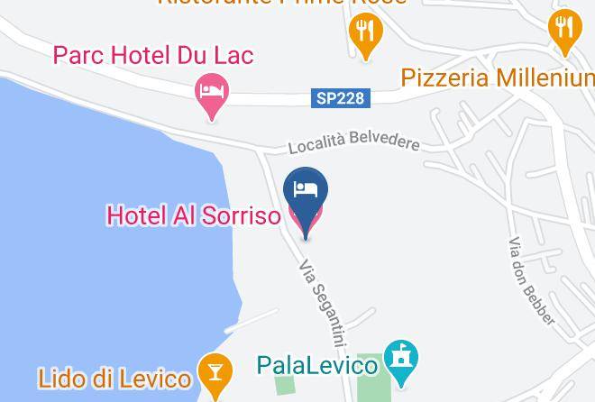 Trento - Hotel Al Sorriso Maps
