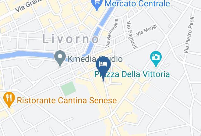 Leghorn - Hotel Al Teatro Di Izzo Alessandro Maps