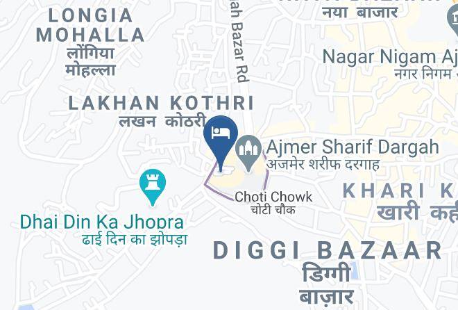 Ajmer - Hotel Al Towheed Maps