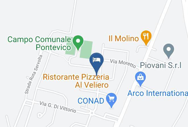 Hotel Al Veliero Map