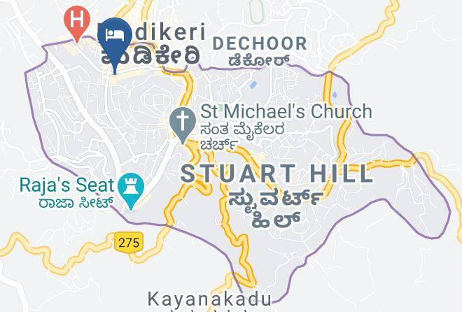 Madikeri - Hotel Al Wesal International Maps