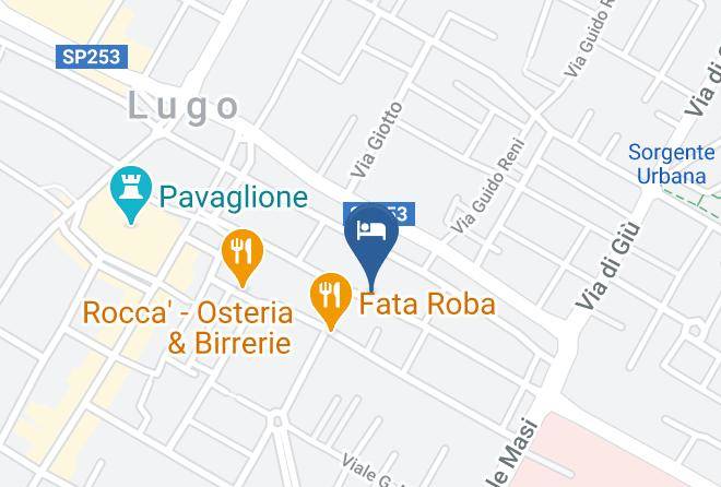 Ravenna - Hotel Ala D'oro Maps