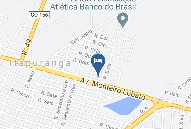 Itapuranga - Hotel Alabama Maps
